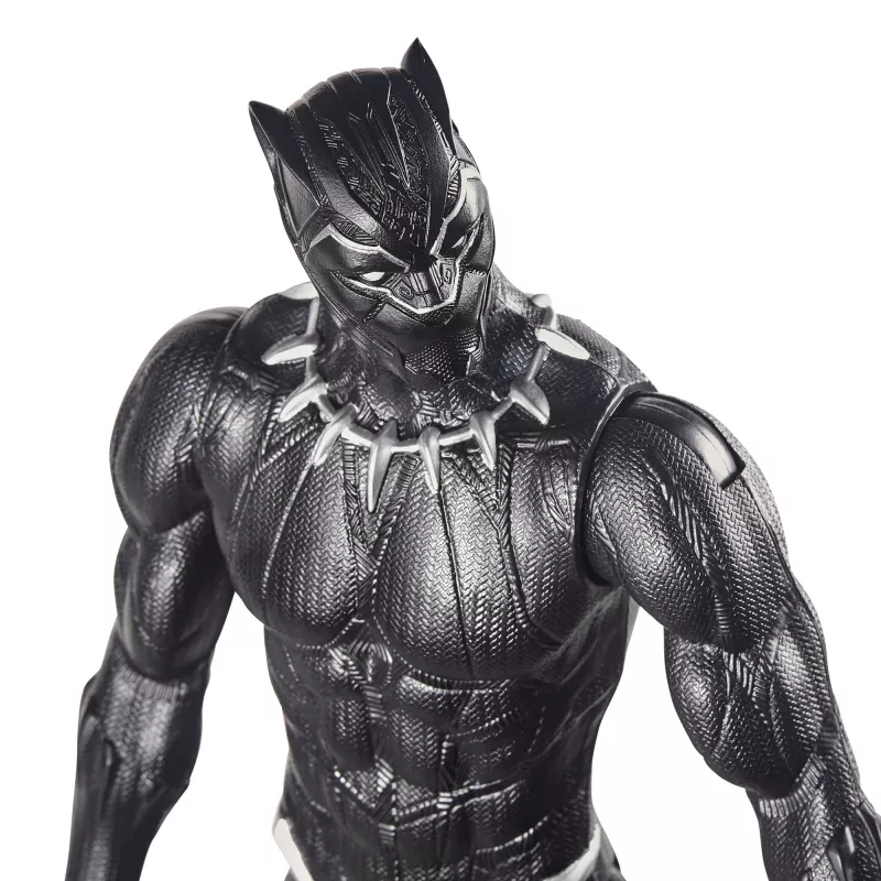Marvel Avengers Titan Hero Figura Black Panther, 4 años, multicolor, plástico