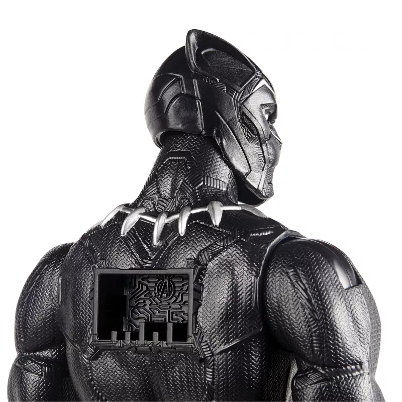 Marvel Avengers Titan Hero Figura Black Panther, 4 años, multicolor, plástico