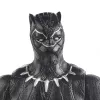 Marvel Avengers Titan Hero Figura Black Panther, 4 años, multicolor, plástico