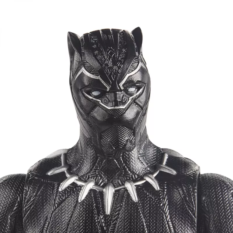 Marvel Avengers Titan Hero Figura Black Panther, 4 años, multicolor, plástico