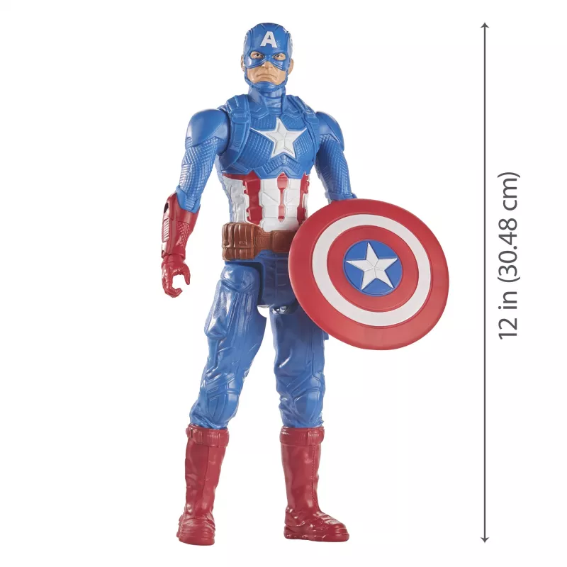 Marvel Avengers Captain America, 4 años, azul, rojo, blanco, plástico