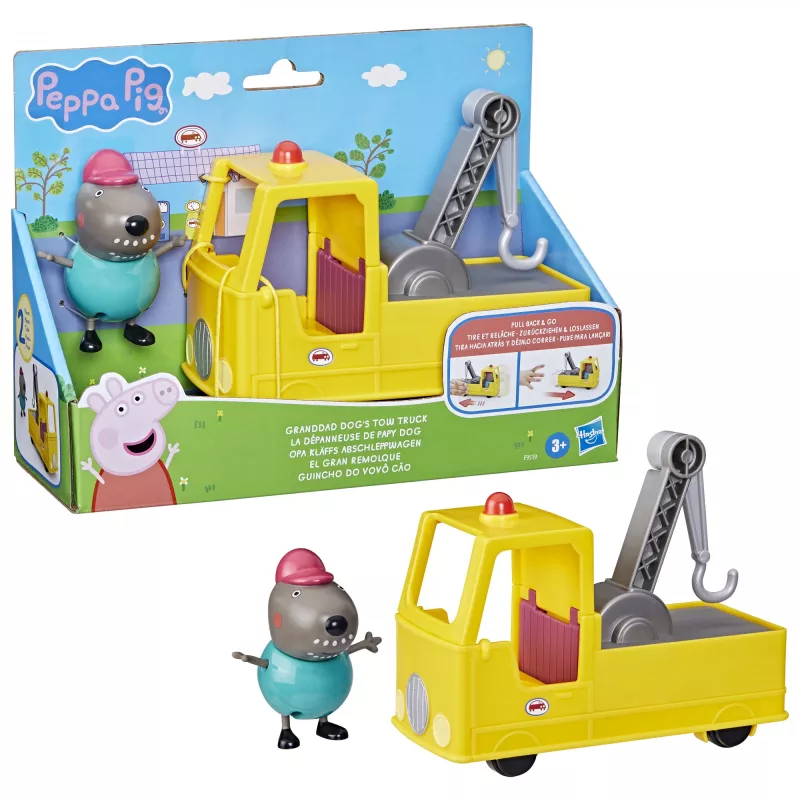 Camión grúa Peppa Pig F9519 multicolor juguete preescolar a partir de 3 años