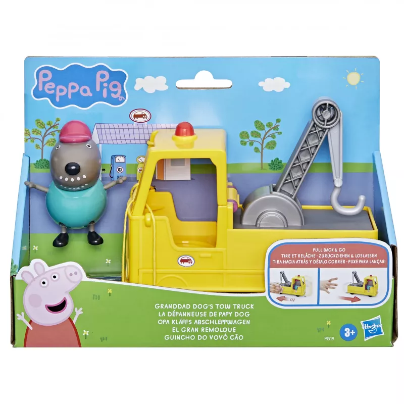Camión grúa Peppa Pig F9519 multicolor juguete preescolar a partir de 3 años