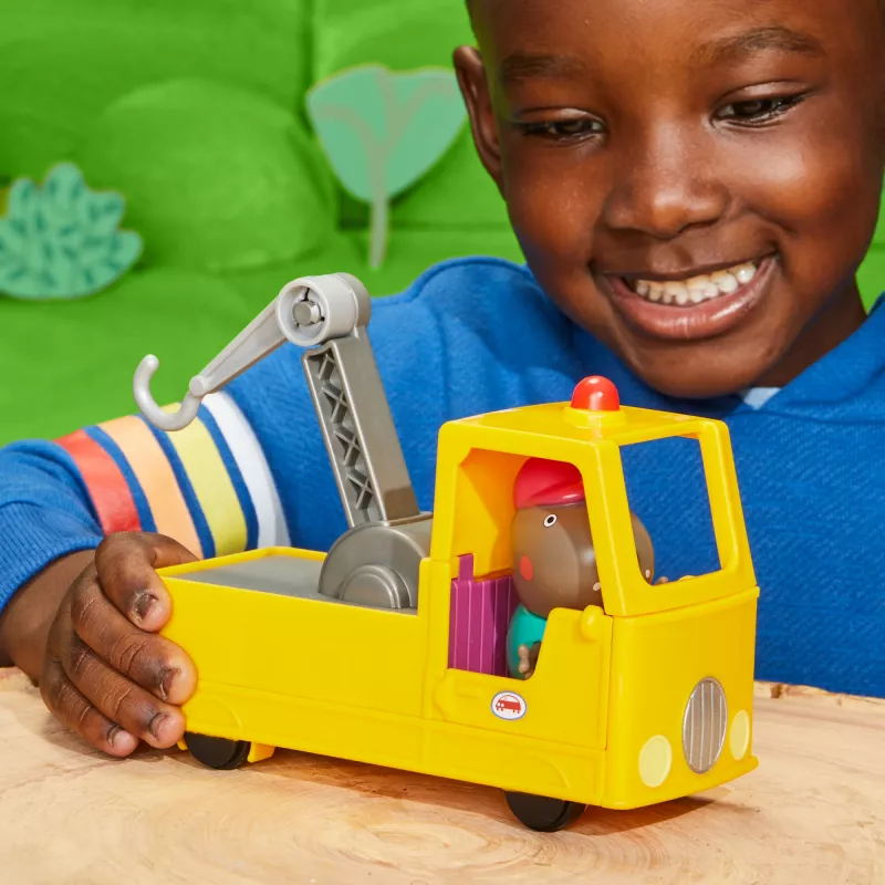 Camión grúa Peppa Pig F9519 multicolor juguete preescolar a partir de 3 años