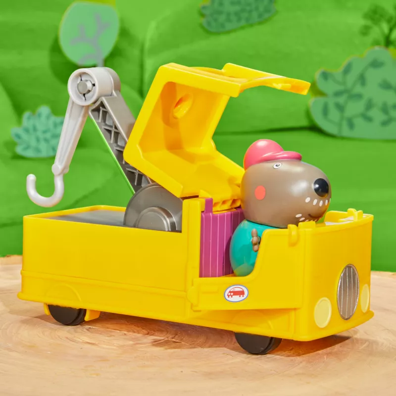 Camión grúa Peppa Pig F9519 multicolor juguete preescolar a partir de 3 años