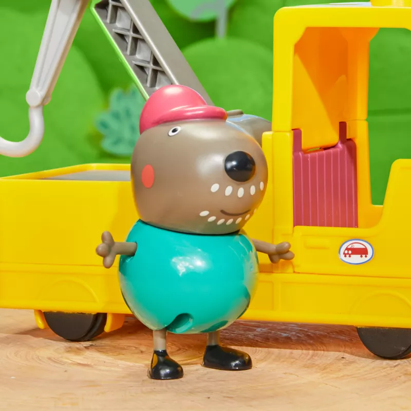 Camión grúa Peppa Pig F9519 multicolor juguete preescolar a partir de 3 años