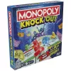 Monopoly Knockout juego familiar, juegos de mesa rápidos para edad 8+, 2–8 jugadores, 20 min.