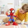 Marvel Spidey and His Amazing Friends Dance 'N Crawl Spidey, peluche interactivo con música y sonidos