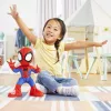 Marvel Spidey and His Amazing Friends Dance 'N Crawl Spidey, peluche interactivo con música y sonidos