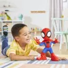 Marvel Spidey and His Amazing Friends Dance 'N Crawl Spidey, peluche interactivo con música y sonidos
