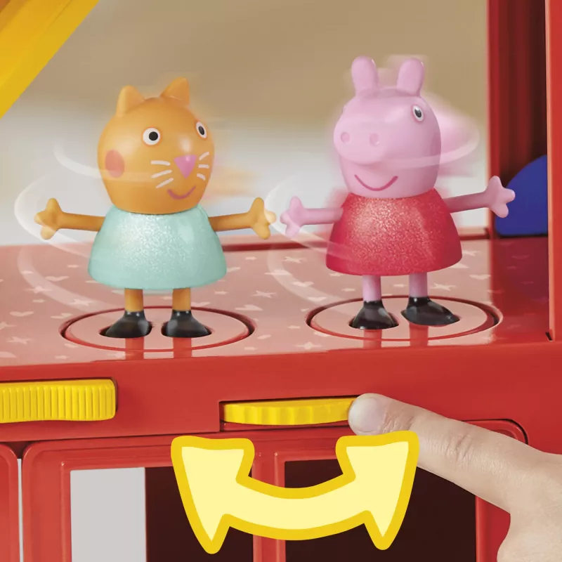 Peppa Pig 2 en 1 Party Bus, acción/aventura, 3 años, multicolor, plástico