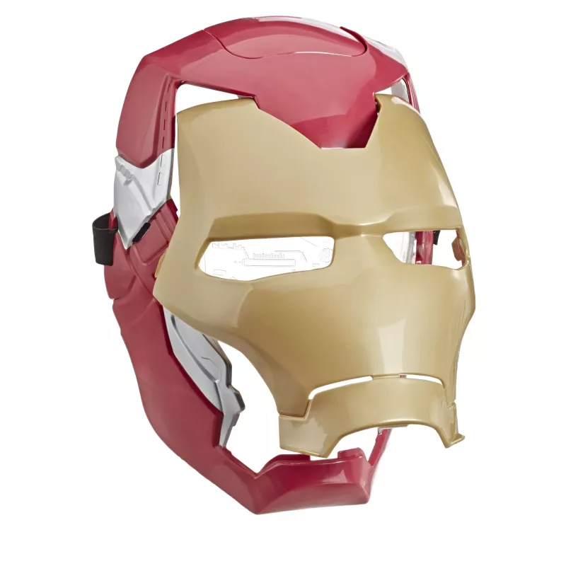 Máscara Marvel Avengers Iron Man Flip FX, niño, máscara facial, 5 años, película, 1 ud.