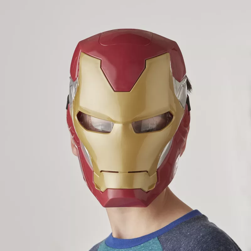 Máscara Marvel Avengers Iron Man Flip FX, niño, máscara facial, 5 años, película, 1 ud.