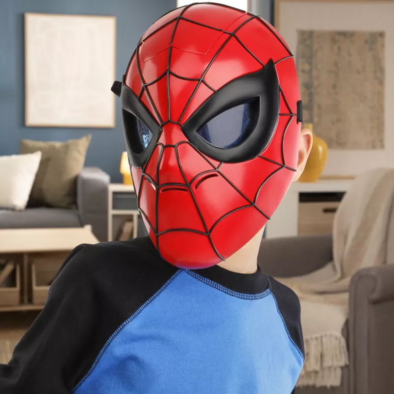 Máscara Marvel Spider-Man Glow FX, adultos y niños, máscara facial, 5 años, película, 1 ud.