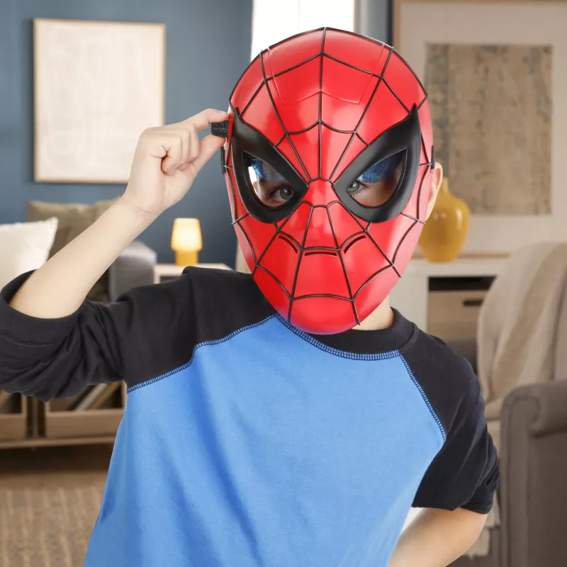 Máscara Marvel Spider-Man Glow FX, adultos y niños, máscara facial, 5 años, película, 1 ud.