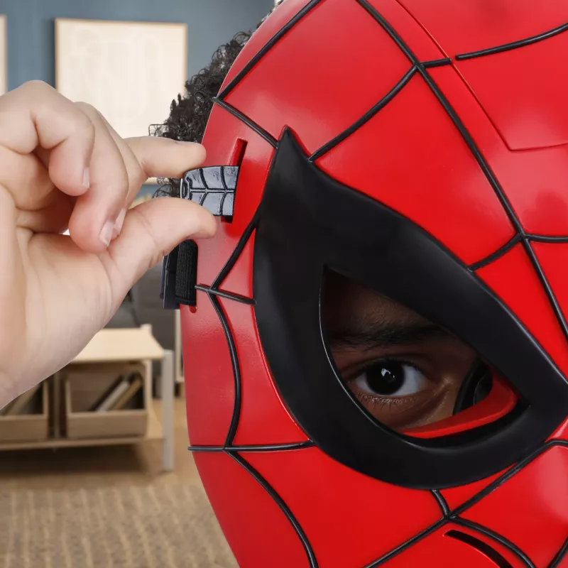 Máscara Marvel Spider-Man Glow FX, adultos y niños, máscara facial, 5 años, película, 1 ud.