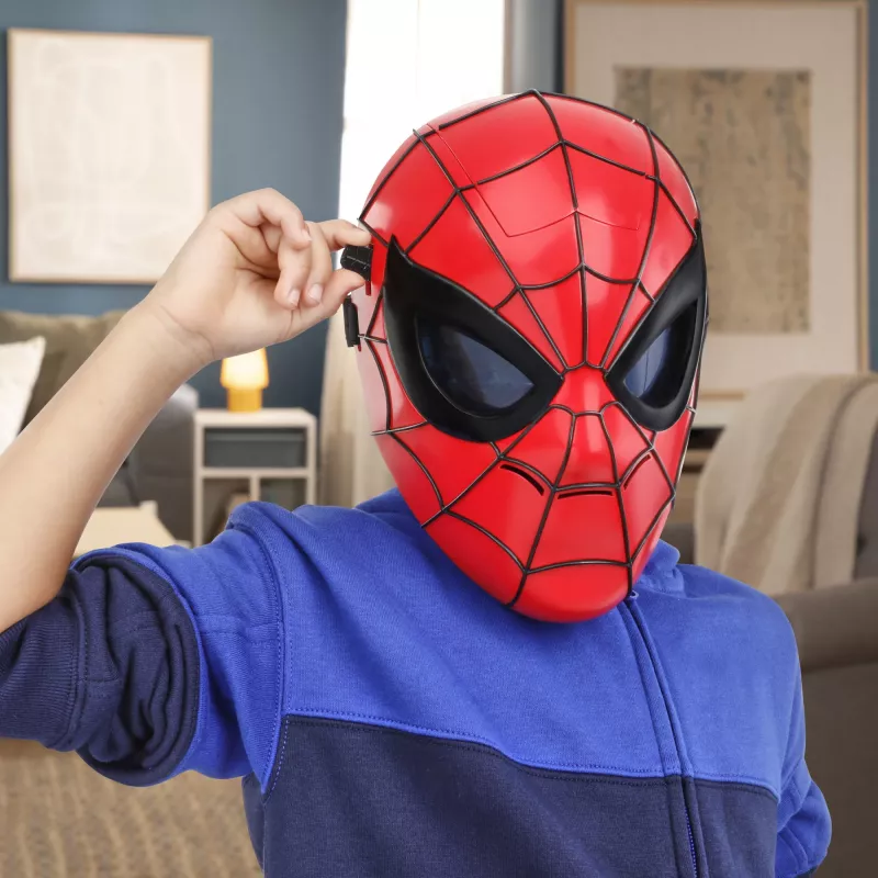 Máscara Marvel Spider-Man Glow FX, adultos y niños, máscara facial, 5 años, película, 1 ud.