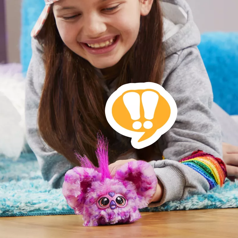 Furby Furblet Hip-Bop, figura de dibujos animados, 6 años, interactivo, reproduce sonidos, A76