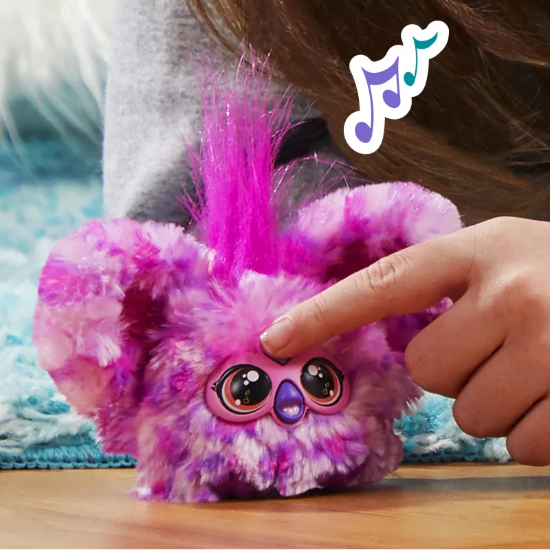 Furby Furblet Hip-Bop, figura de dibujos animados, 6 años, interactivo, reproduce sonidos, A76