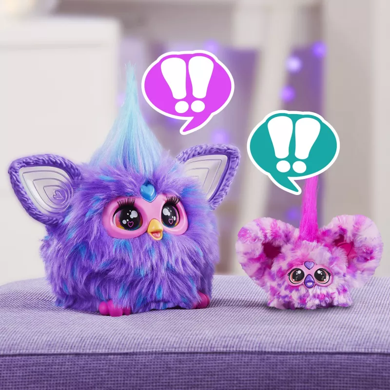 Furby Furblet Hip-Bop, figura de dibujos animados, 6 años, interactivo, reproduce sonidos, A76