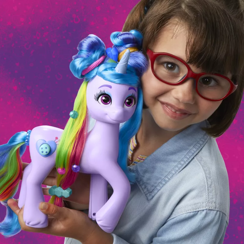 My Little Pony Izzy Moonbow, muñeca de moda, femenino, 3 años, niño/niña, 241 mm, 377 g