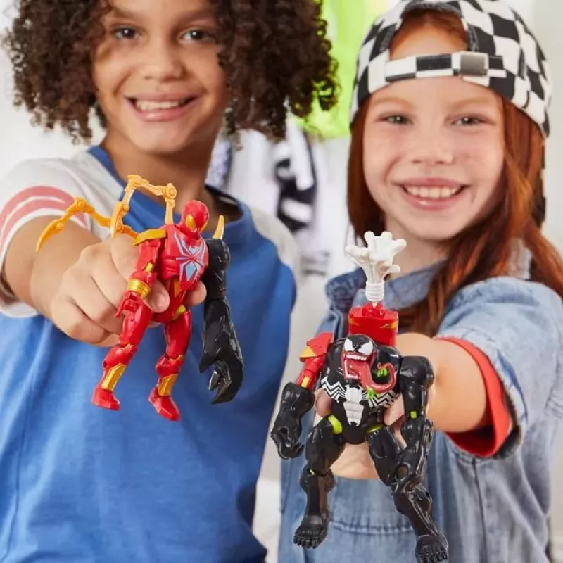 Marvel MixMashers Spider-Man Venom Mix-&-Match, 4 años, multicolor