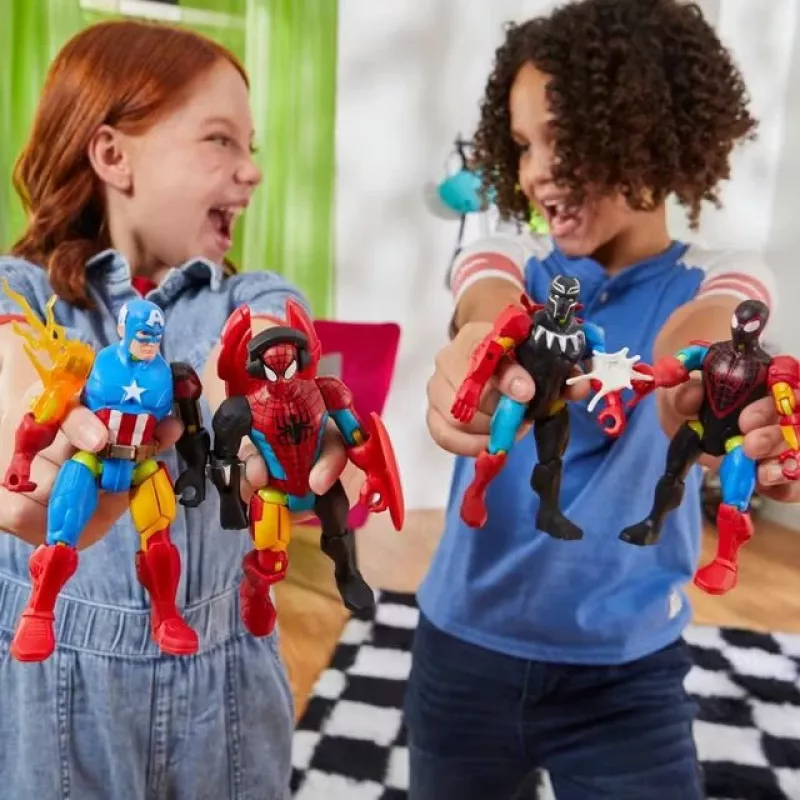 Marvel MixMashers Miles Morales Spider-Man Mix-And-Match, 4 años, multicolor