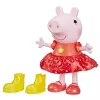 Peppa Pig Peppas Matschpfützen-Party muñeca bailarina musical, muñeca grande, femenino, 3 años, niño/niña, con sonido, 304,8 mm