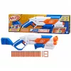 Lanzador de juguete Nerf N Series Strikeback azul naranja blanco 8+