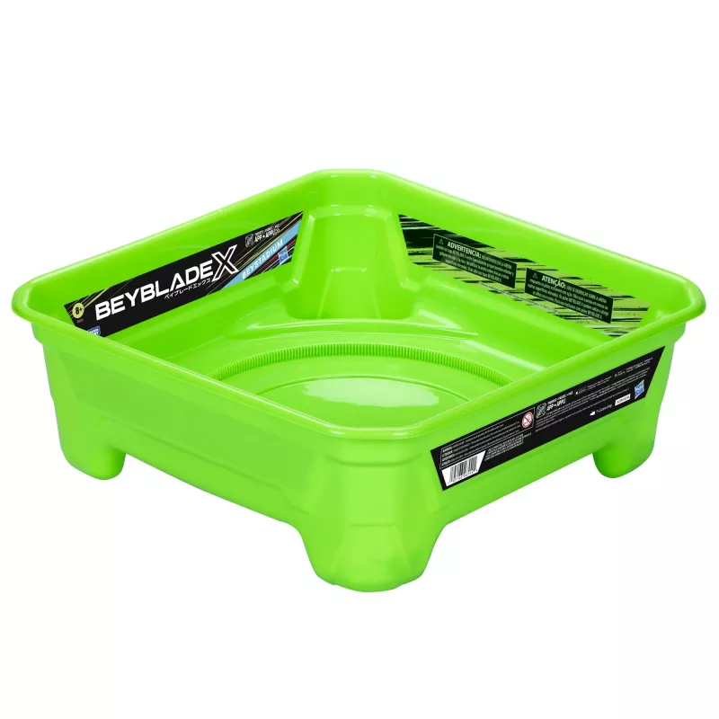 Beyblade X Beystadium arena de combate estadio, 8 años, verde, plástico, 234 g