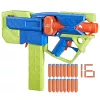 Lanzador de juguete Nerf N Series Sprinter F8625 azul verde naranja