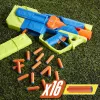 Lanzador de juguete Nerf N Series Sprinter F8625 azul verde naranja