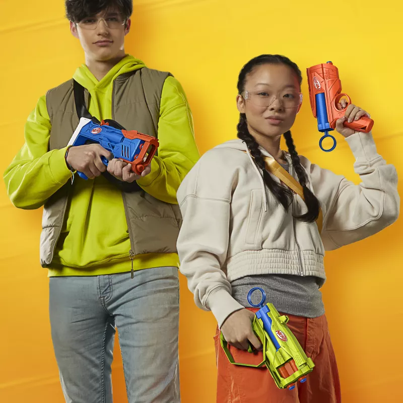 Nerf N Series Triple Action Pack, lanzador de juguete, 8 años