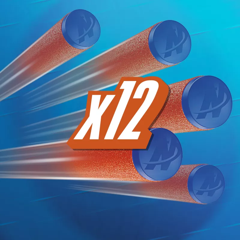 Nerf N Series Triple Action Pack, lanzador de juguete, 8 años