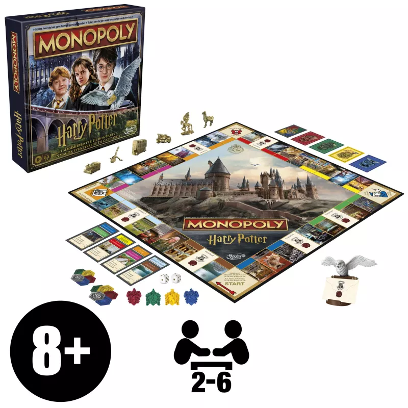 Monopoly Harry Potter juego de mesa simulación económica