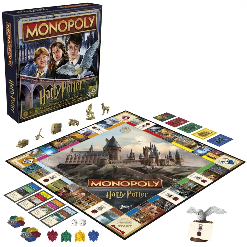 Monopoly Harry Potter juego de mesa simulación económica