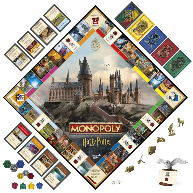 Monopoly Harry Potter juego de mesa simulación económica