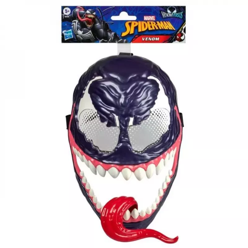 Máscara facial Marvel Spider-Man VenomVersus máscara Venom para niños a partir de 5 años