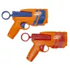 Set de lanzadores de juguete NERF Playset Dual Pack N Series G1492 con 2 lanzadores y dardos de espuma