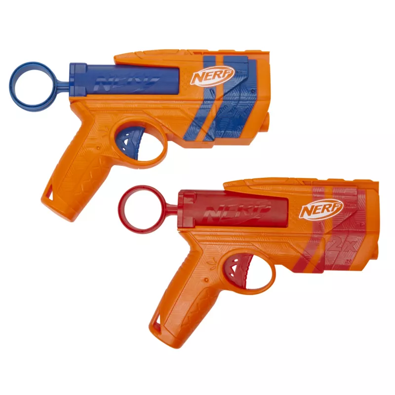 Set de lanzadores de juguete NERF Playset Dual Pack N Series G1492 con 2 lanzadores y dardos de espuma