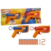 Set de lanzadores de juguete NERF Playset Dual Pack N Series G1492 con 2 lanzadores y dardos de espuma