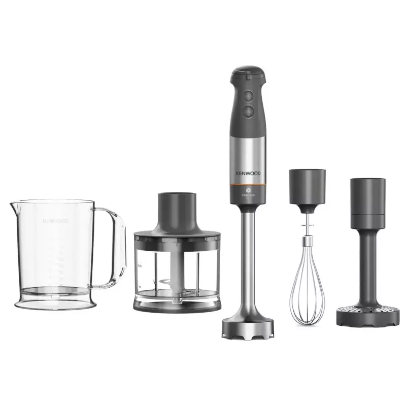 Kenwood Triblade XL+ HBM60.307GY batidora de mano, 1000 W, gris