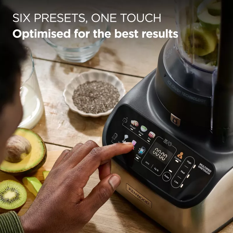 Kenwood FDM73.850SS robot de cocina 1000 W 3 L gris con báscula integrada
