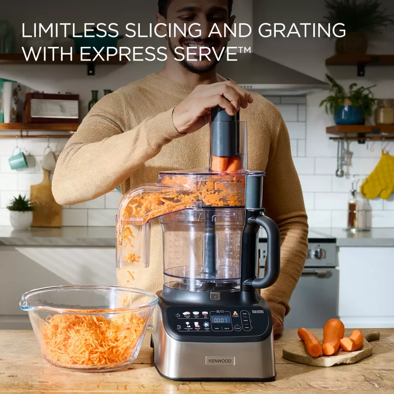 Kenwood FDM73.850SS robot de cocina 1000 W 3 L gris con báscula integrada