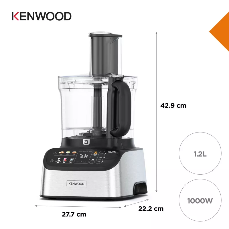 Kenwood FDM73.850SS robot de cocina 1000 W 3 L gris con báscula integrada