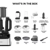 Kenwood FDM73.850SS robot de cocina 1000 W 3 L gris con báscula integrada