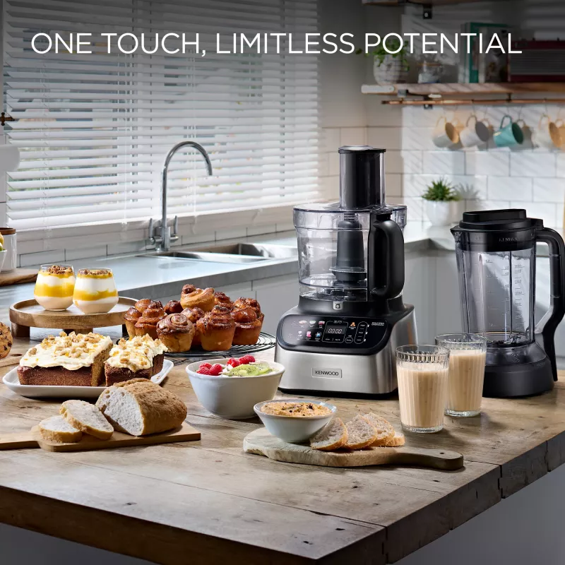 Kenwood FDM73.850SS robot de cocina 1000 W 3 L gris con báscula integrada