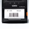 Brother - 76 x 44 mm 70 etiqueta(s) (1 rollo(s) x 70 rollo de etiquetas (pack de 24) - para RuggedJet RJ-3055WB (BDE1J044076040)