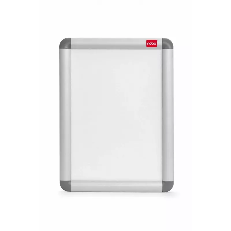 Nobo Essence marco de póster A4, interior/exterior, plata, aluminio, A4, 248 mm, 370 mm