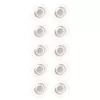 Nobo imanes para pizarra blanca de vidrio ⌀32mm, imán de pizarra, plata, transparente, 32 mm, 32 mm, 9,2 mm, 96 g